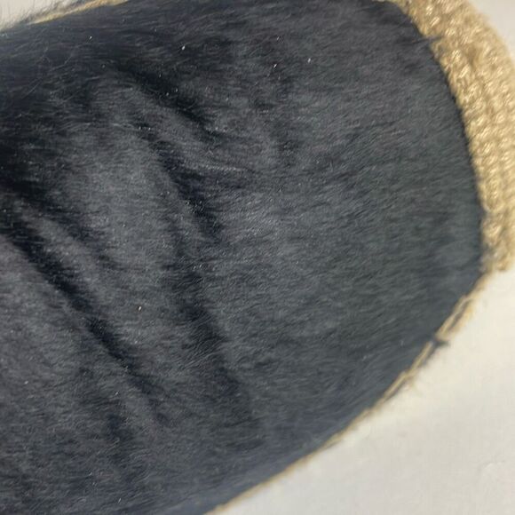 Steve Madden Lanii Hair Calf Espadrille Loafers 7 - Picture 9 of 12